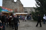 Burg im weihnachtlichen Flair