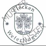 Dienstsiegel des Flecken Weferlingen