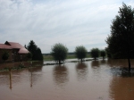 Die Spetze f&uuml;hrt Hochwasser