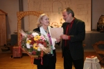 Brunhilde Fucke sichtlich ger&uuml;hrt